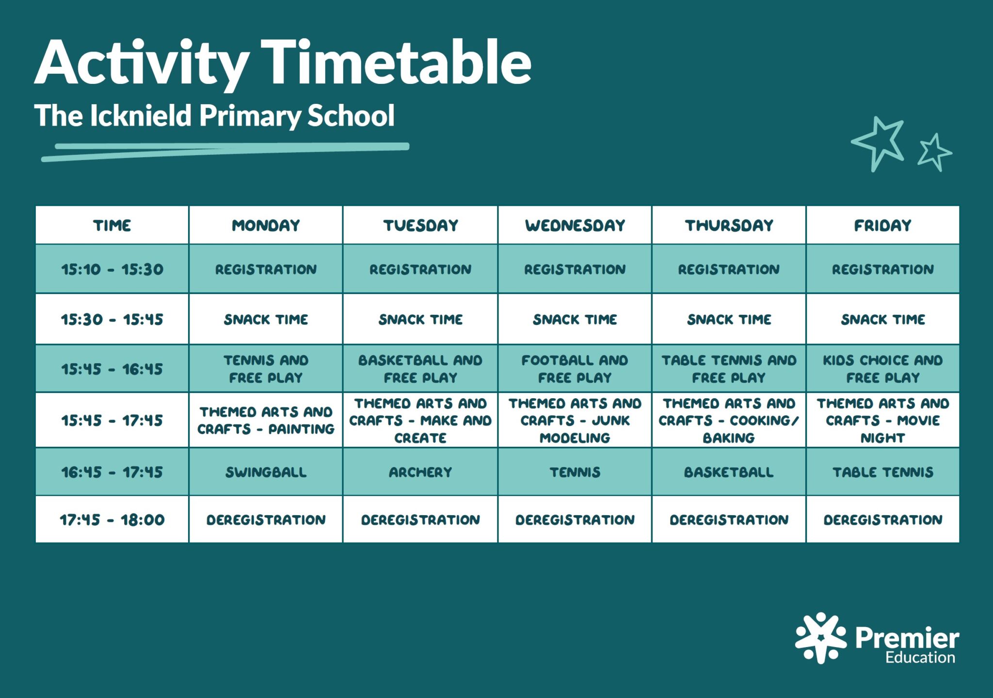 Wrap around – Premier Education – Icknield Primary School